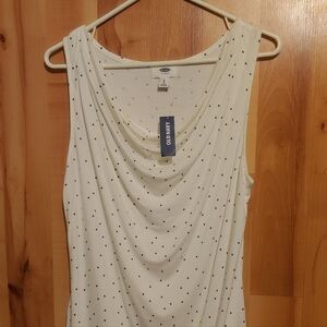Old Navy Women's M  Polka Dot Tank Top